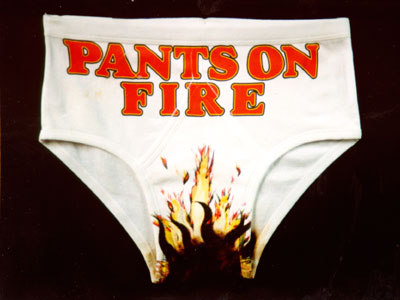 PANTS ON FIRE AWARD WINNERS